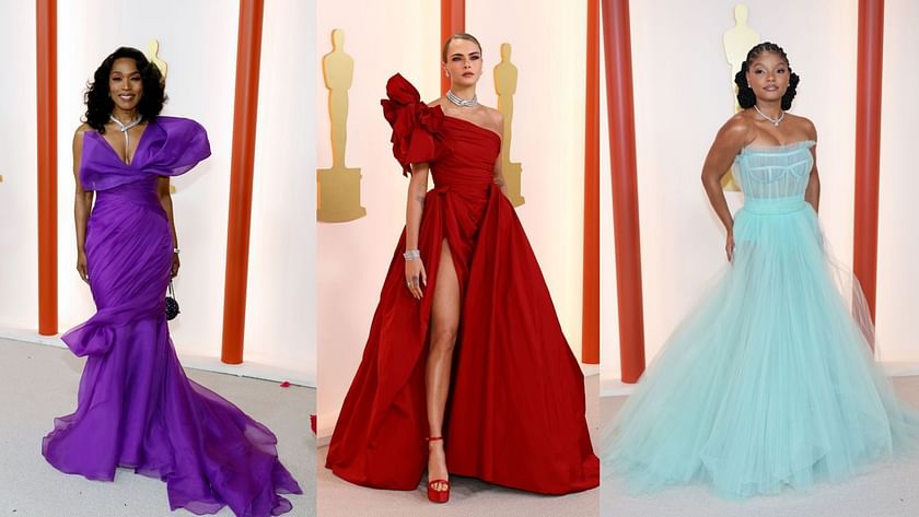 Oscars Celebrity Red Carpet Evening Dresses One Shoulder Half