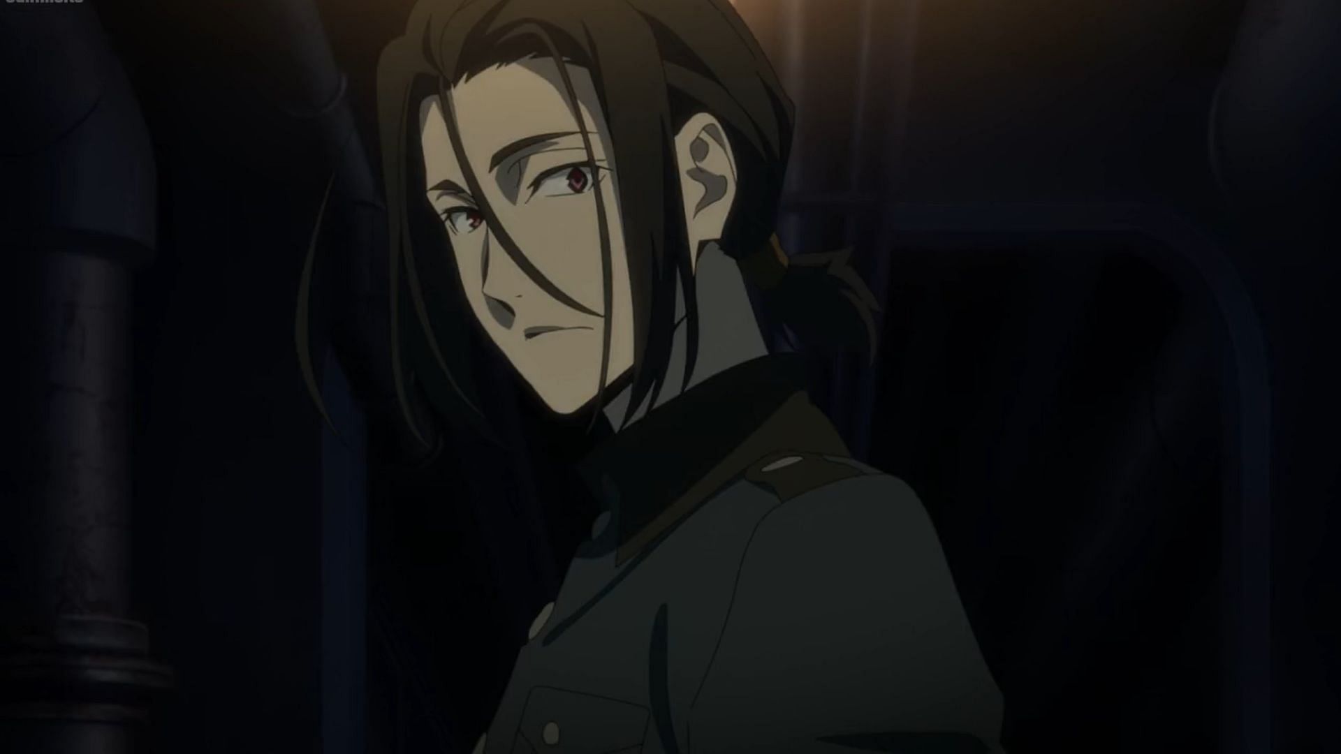 26-year-old Mori Ogai, as seen in episode 9 of Bungo Stray Dogs (Image via BONES)