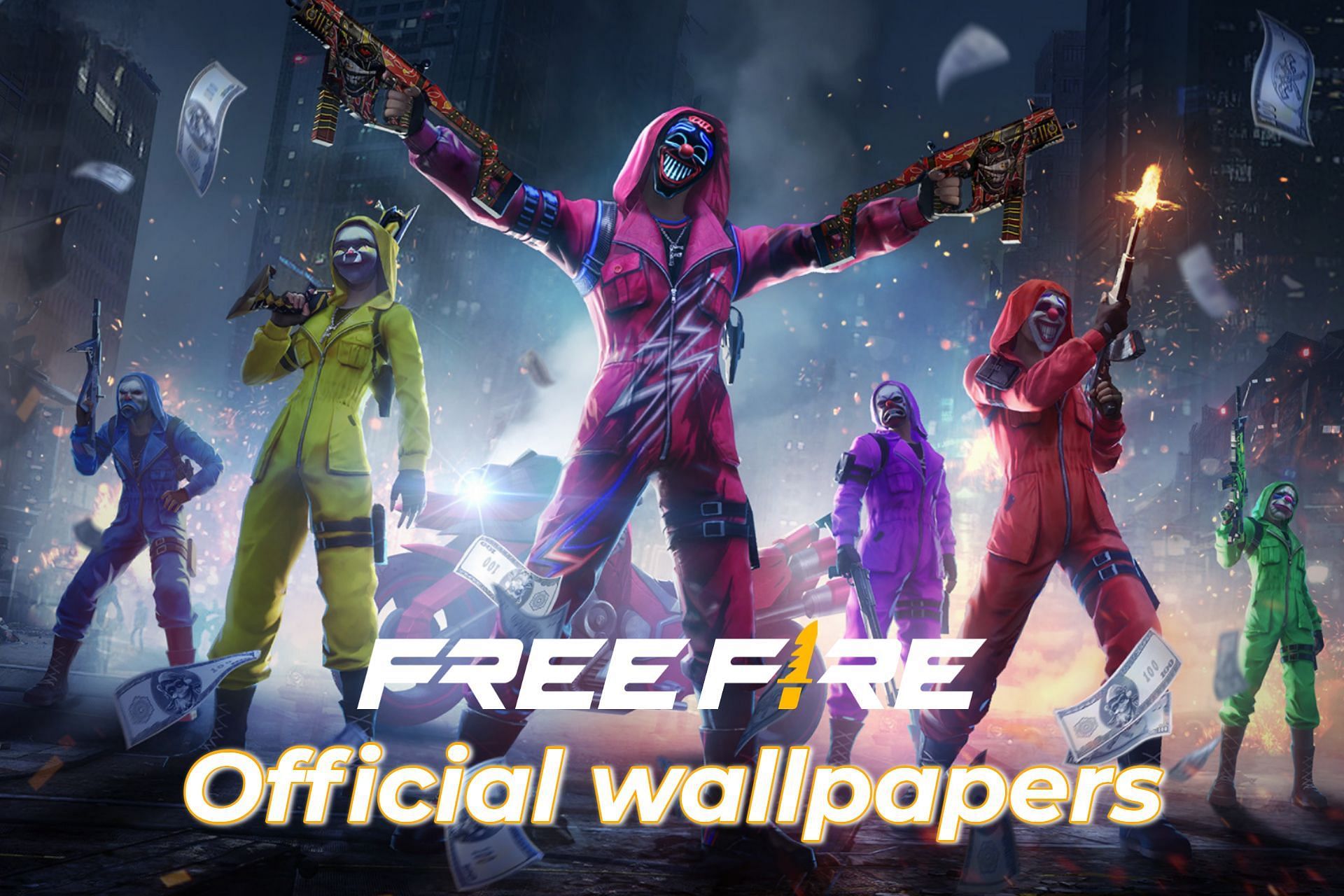 How to download Free Fire HD wallpapers