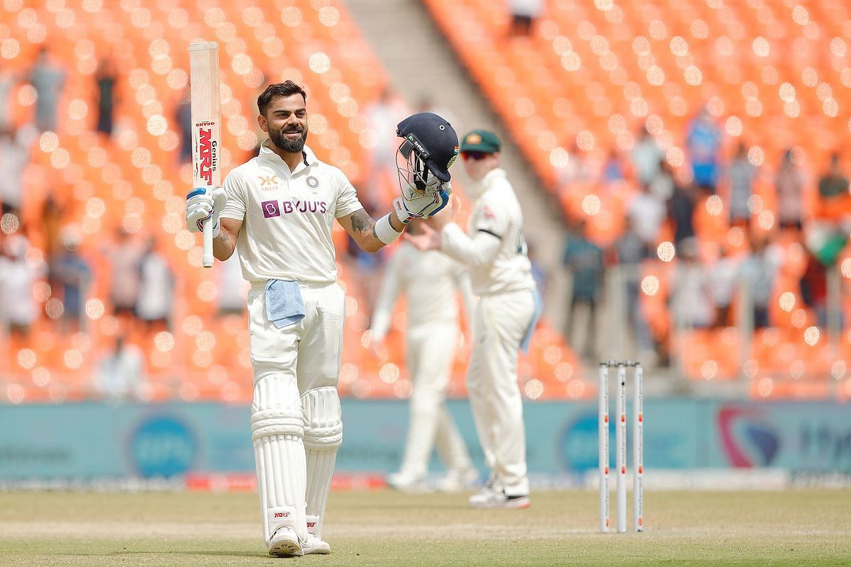 5 Records Virat Kohli Broke During His Knock Of 186 Against Australia In The Ahmedabad Test