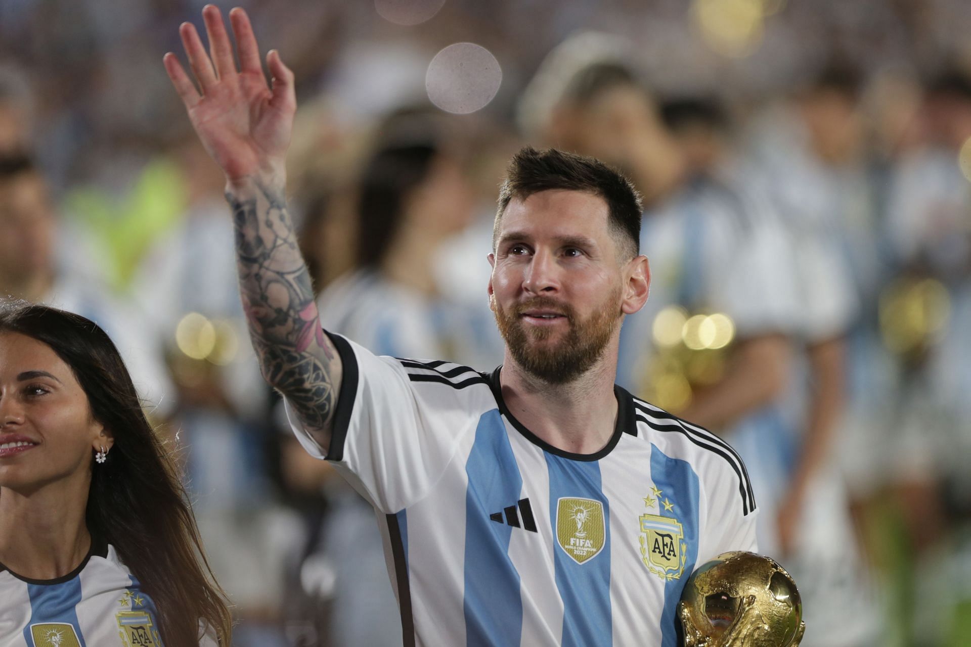 Lionel Messi is currently on international duty with Argentina