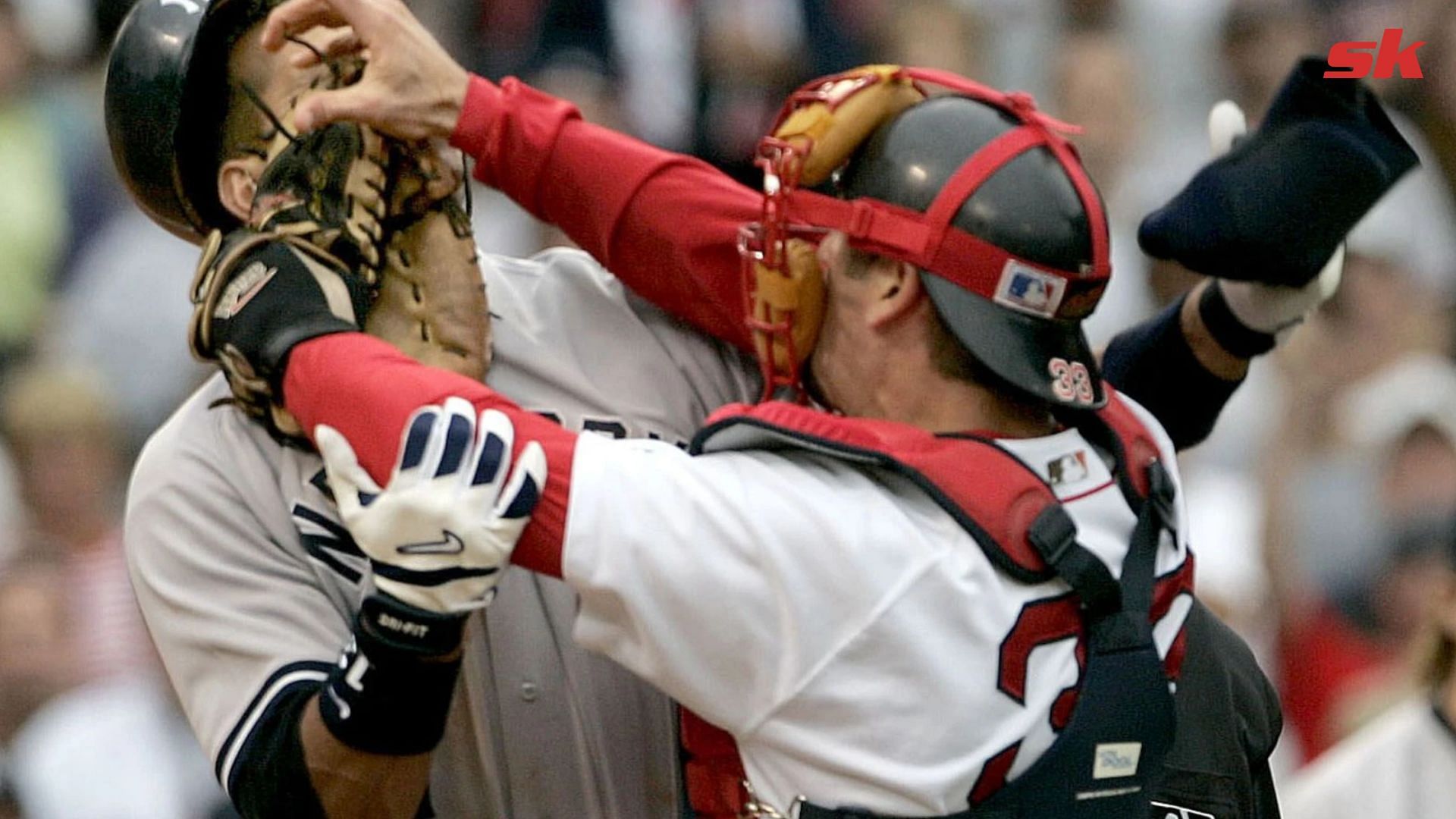 When former Yankees star Alex Rodriguez eluded questions about his infamous decade old brawl with Jason Varitek