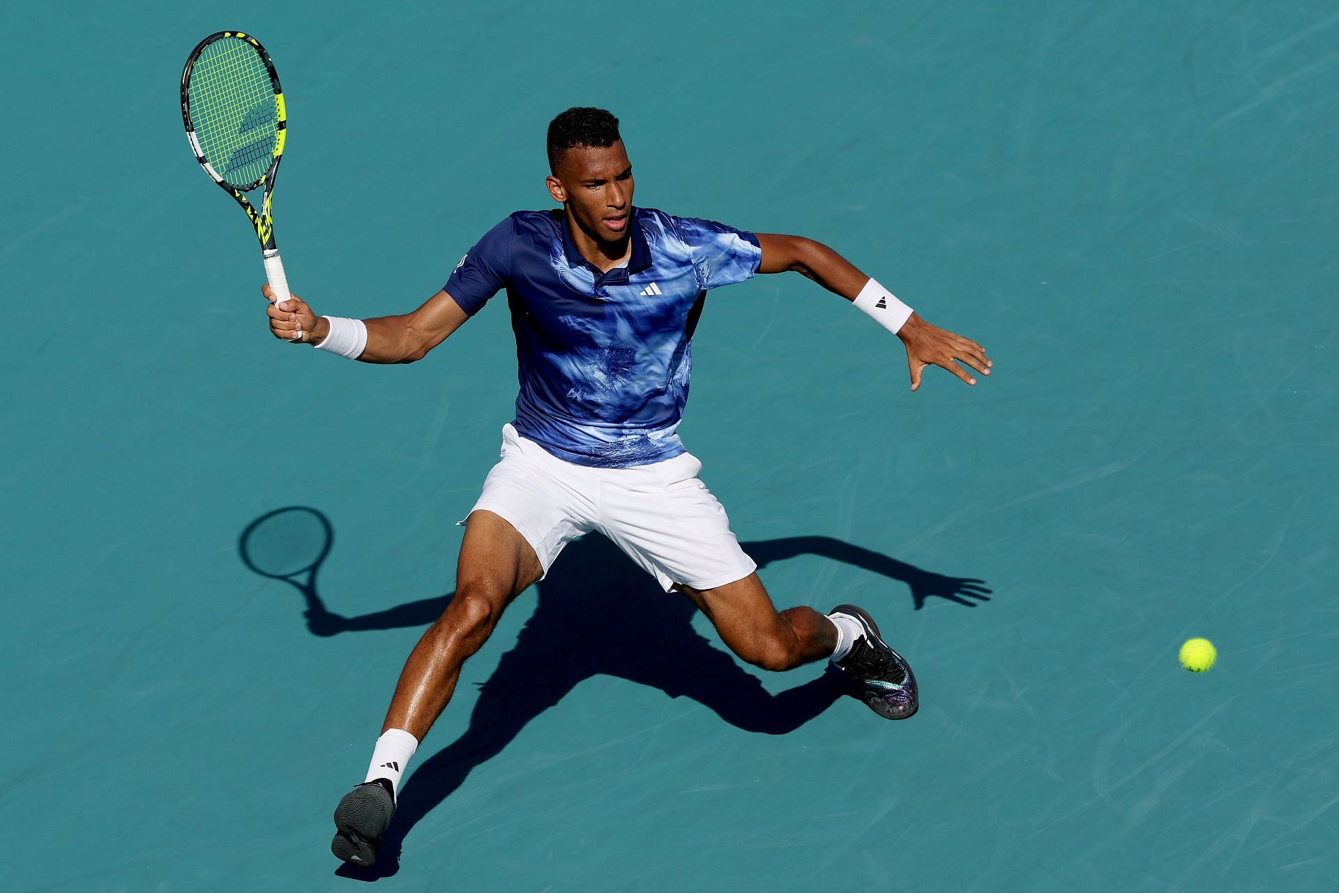 Auger-Aliassime is into the Miami third round.