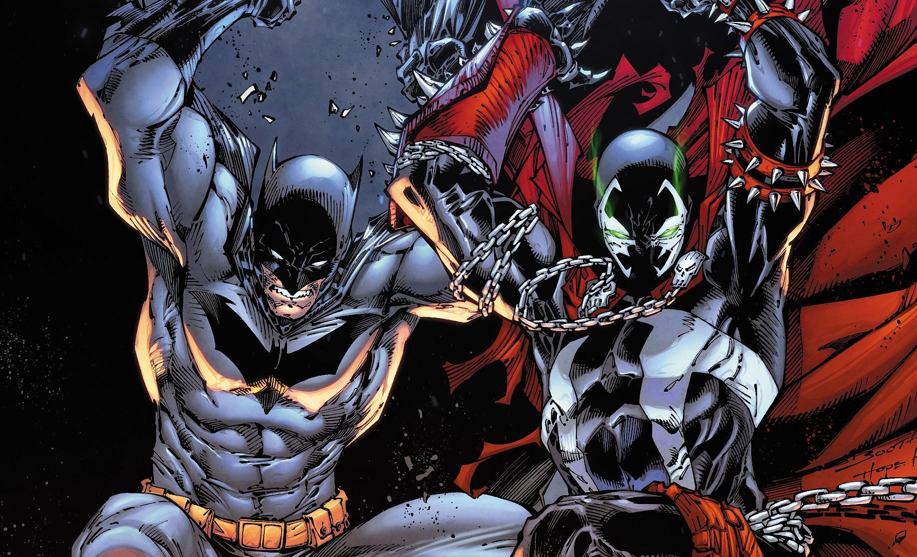 When worlds collide: Spawn&#039;s memorable crossovers with other characters (Image via Image Comics)
