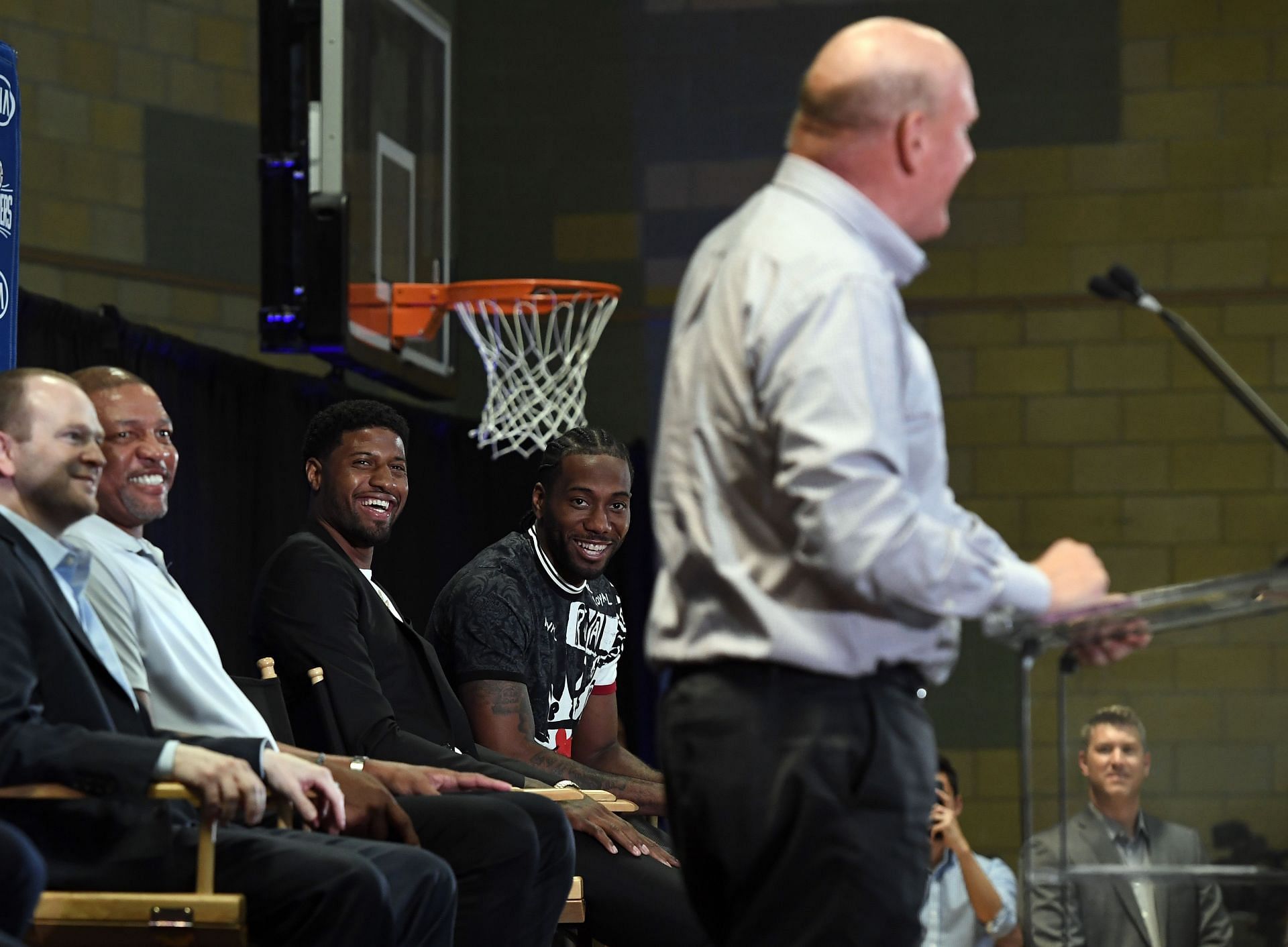 Los Angeles Clippers Introduce Kawhi Leonard &amp; Paul George