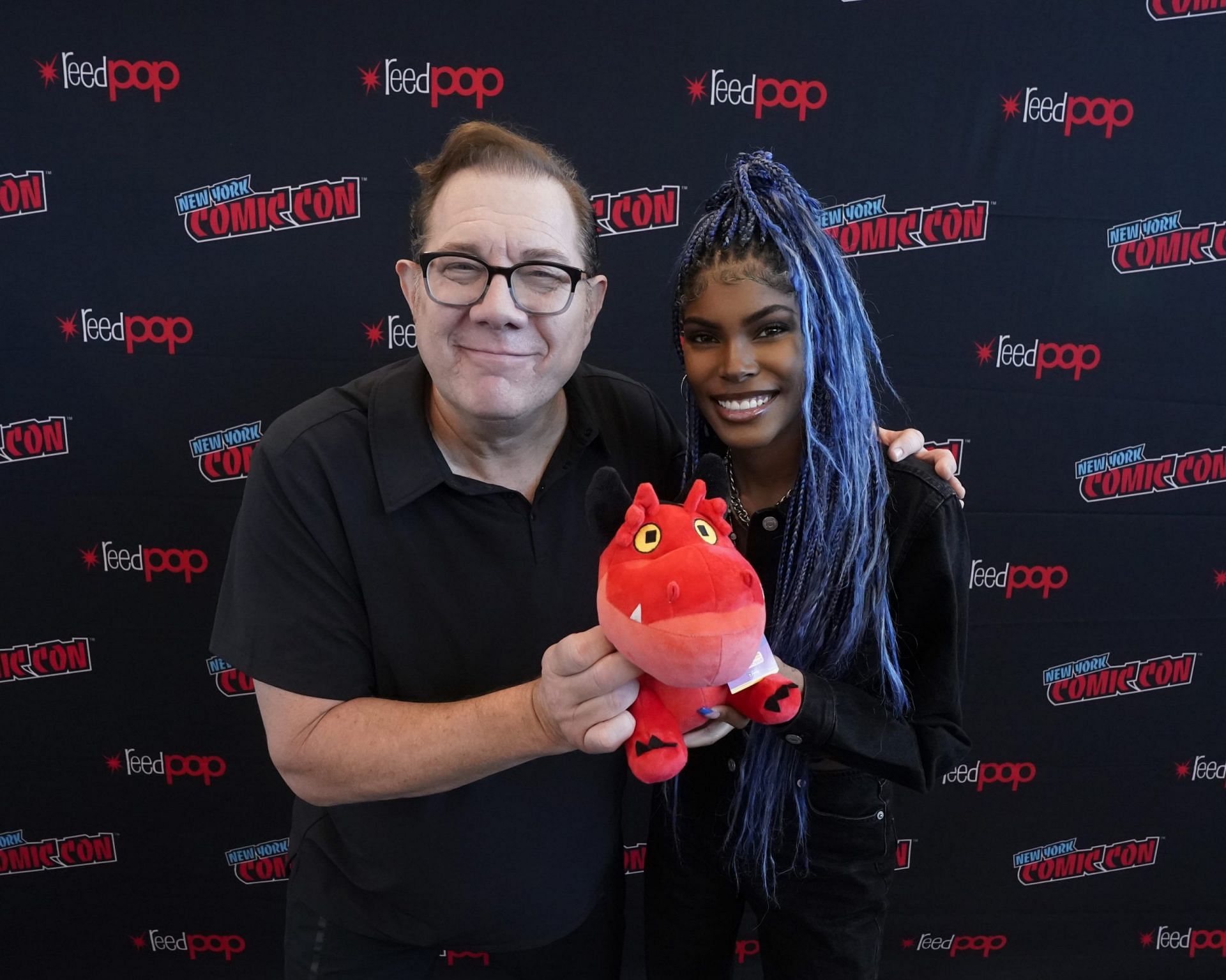 Fred Tatasciore and Diamond White (Image via Disney/Heidi Gutman)