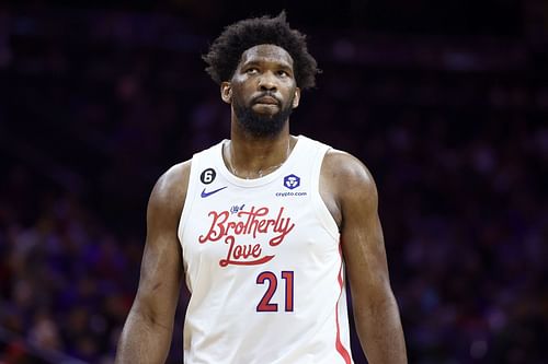 Joel Embiid of the Philadelphia 76ers