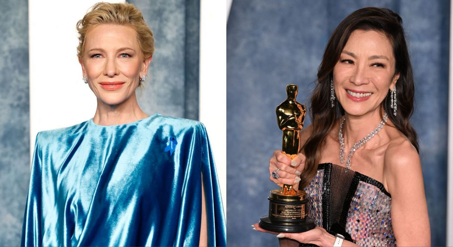 Cate Blanchett lost the Oscar Award for Best Actress to Michelle Yeoh (Image via Getty Images)