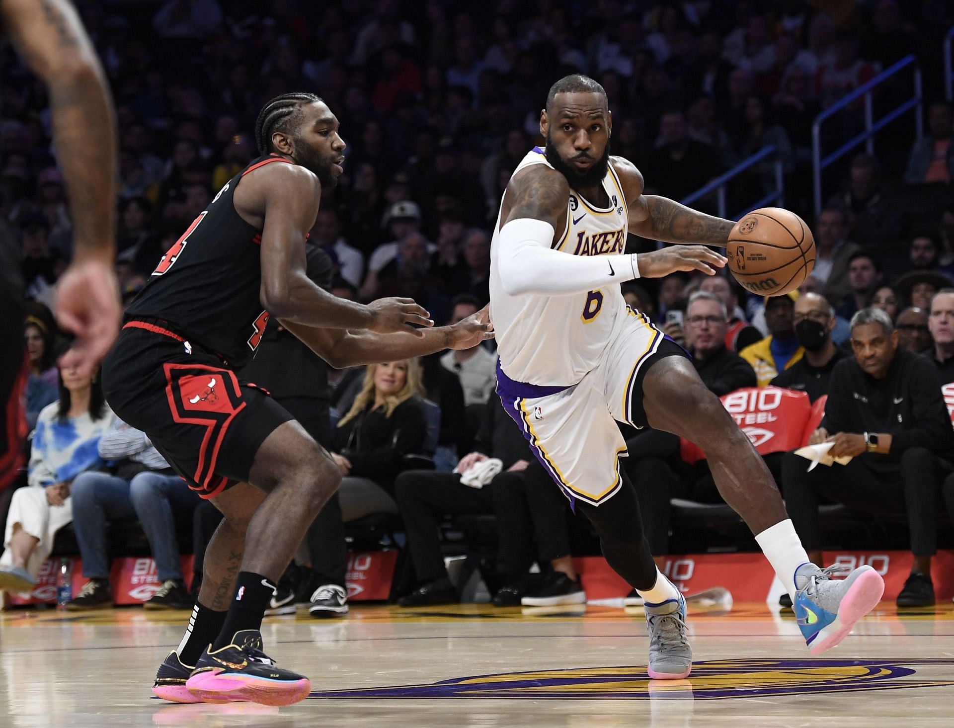 LA Lakers star forward LeBron James