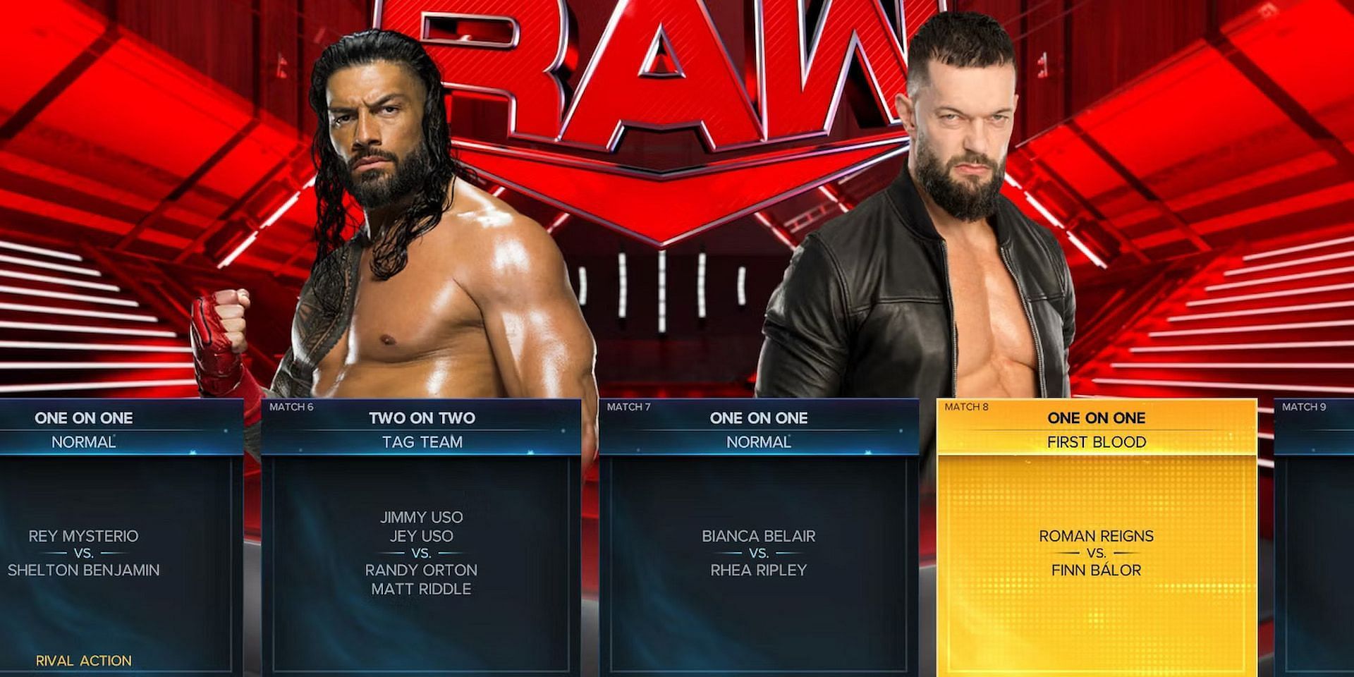 You can play the First Blood match in Universe mode (Image via 2K Sports)