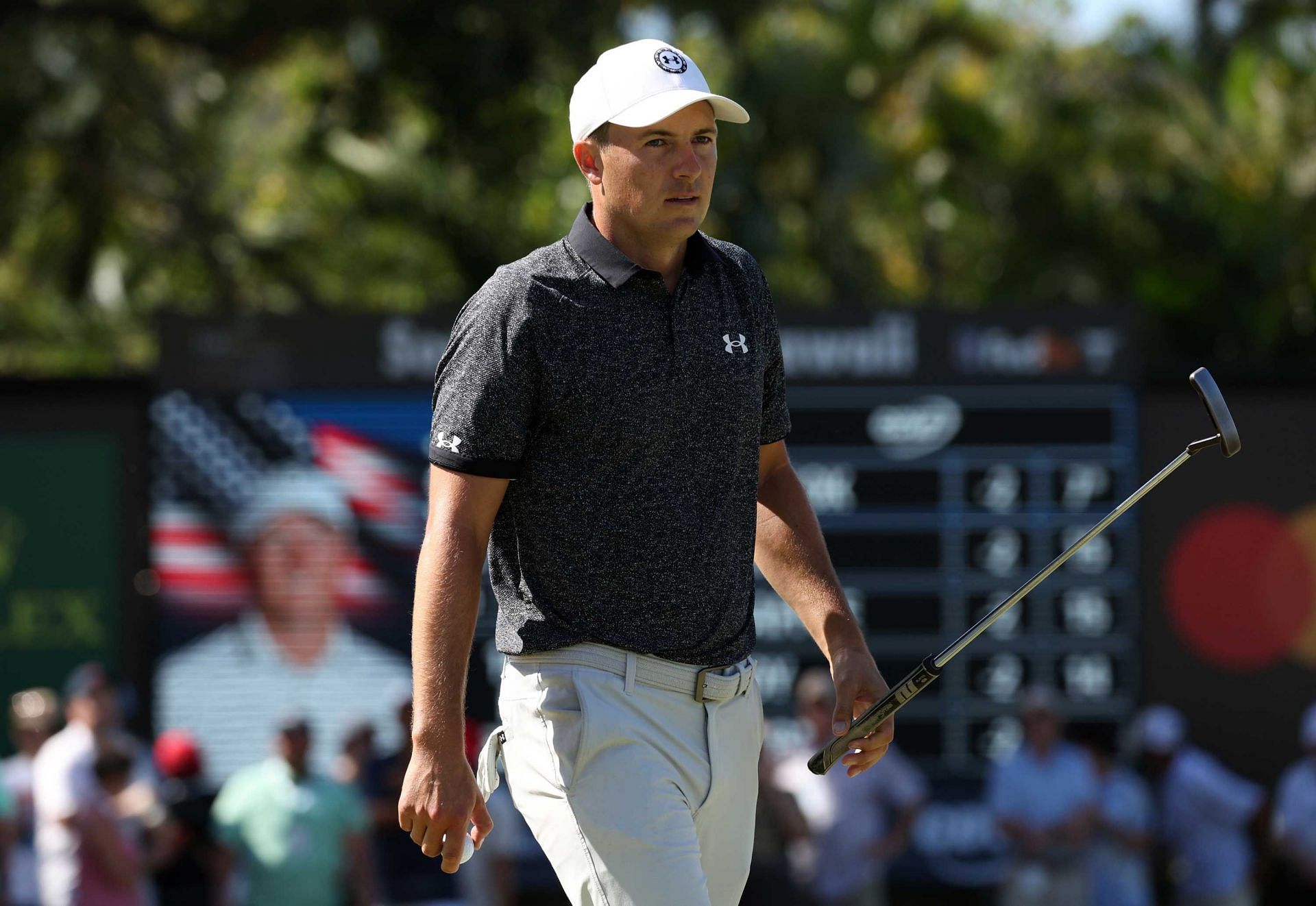 Jordan Spieth shot the first round of 4-under at Arnold Palmer Invitational