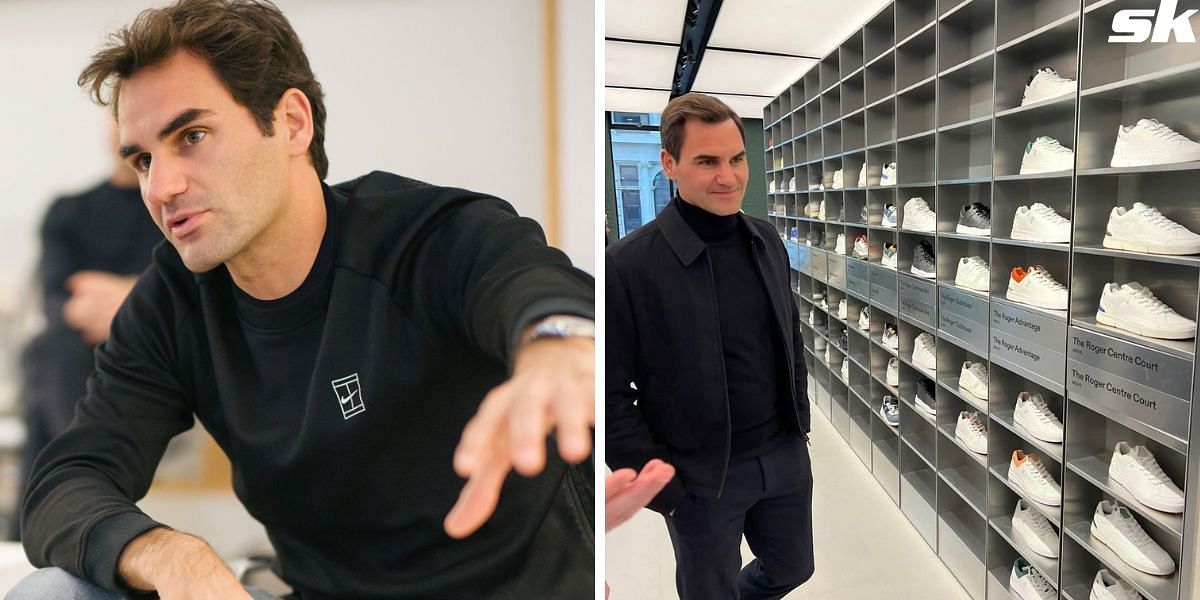 Roger Federer recently visited London