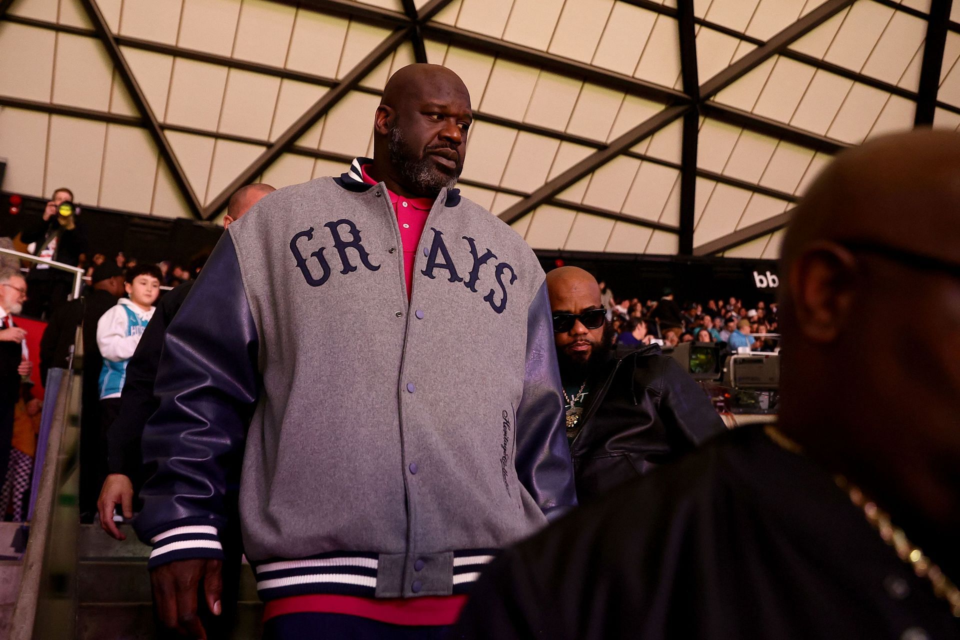 Shaquille O&#039;Neal at the 2023 NBA All Star - Ruffles Celebrity Game