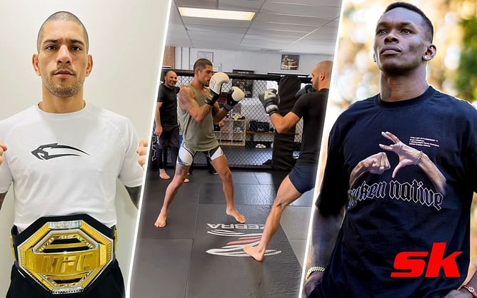 Watch: Alex Pereira trains under legendary former UFC star for Israel Adesanya rematch