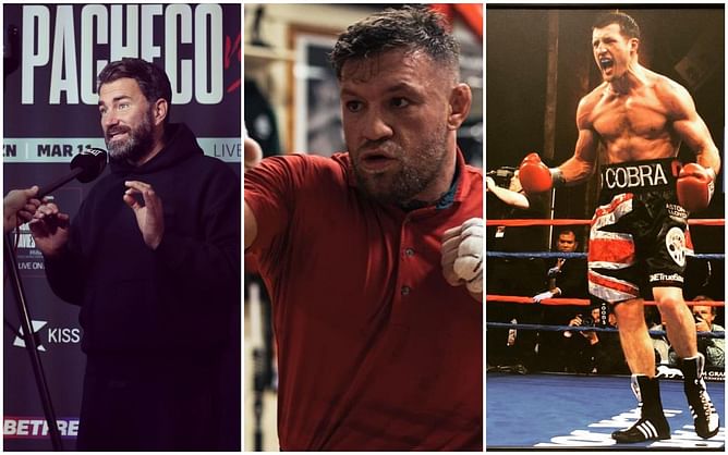 Conor McGregor calls out Eddie Hearn after former boxer expresses desire to fight the "too small" Irishman