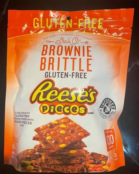GlutenFree Reese’s Pieces Brownie Brittle recall reason, affected lot