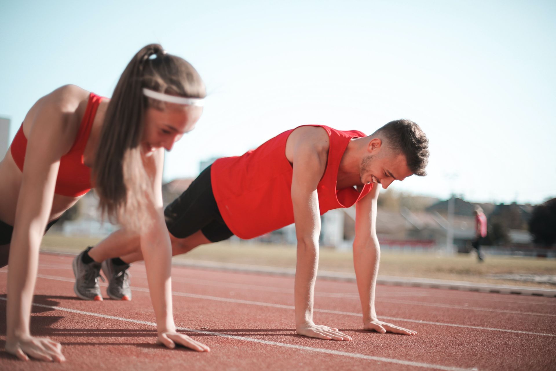 Push-ups (Image via Pexels/Andrea Piacquadio)