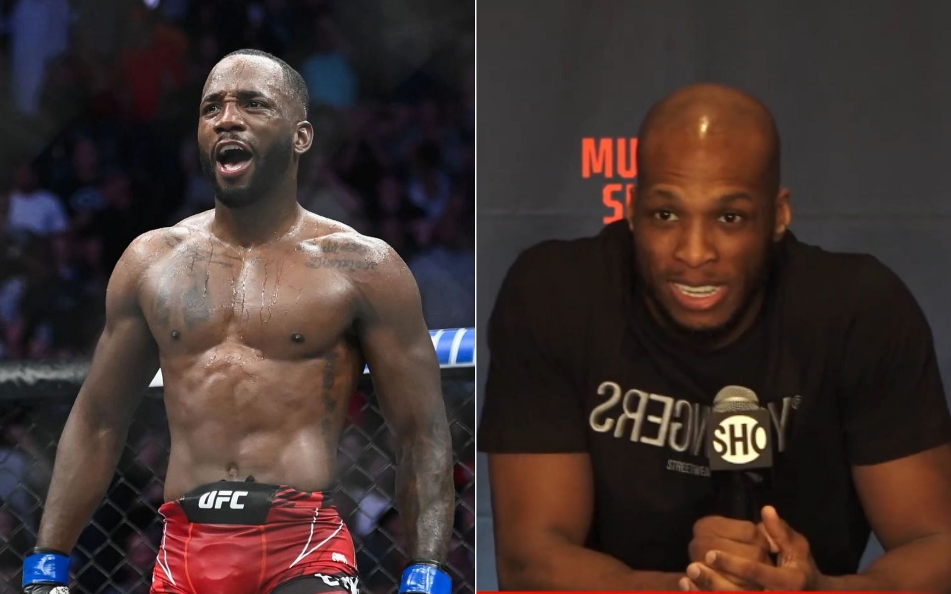 Leon Edwards (Left), and Michael Page (Right) [Photo credit: Bellator PR - YouTube]