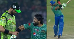 PSL मैच के दौरान शाहीन अफरीदी ने मोहम्मद रिज़वान के साथ दिखाई शानदार खेल भावना, दिल जीतने वाले जेस्चर का वीडियो वायरल