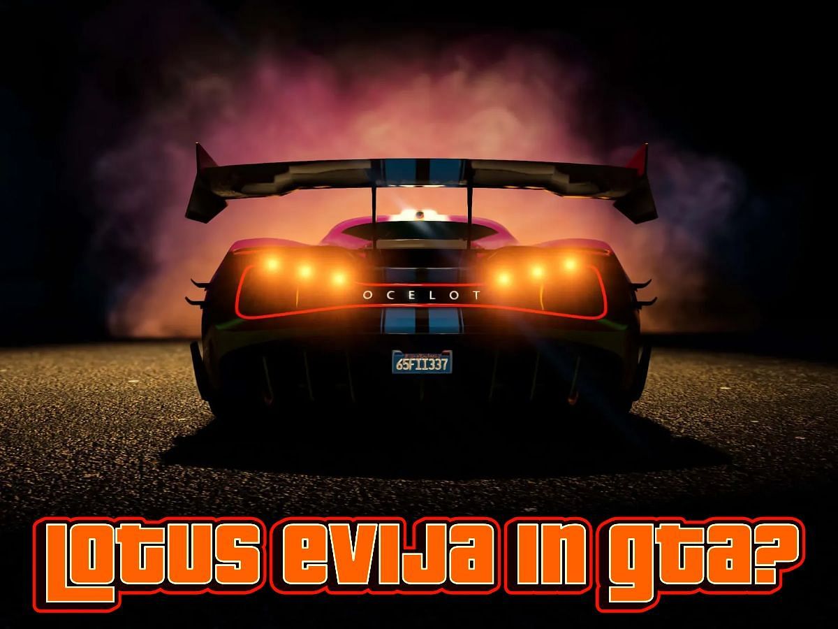 This car is based on the Lotus Evija in GTA Online (Image via Sportskeeda)