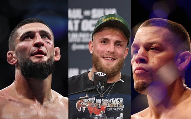 Khamzat Chimaev believes Jake Paul will "kill" Nate Diaz