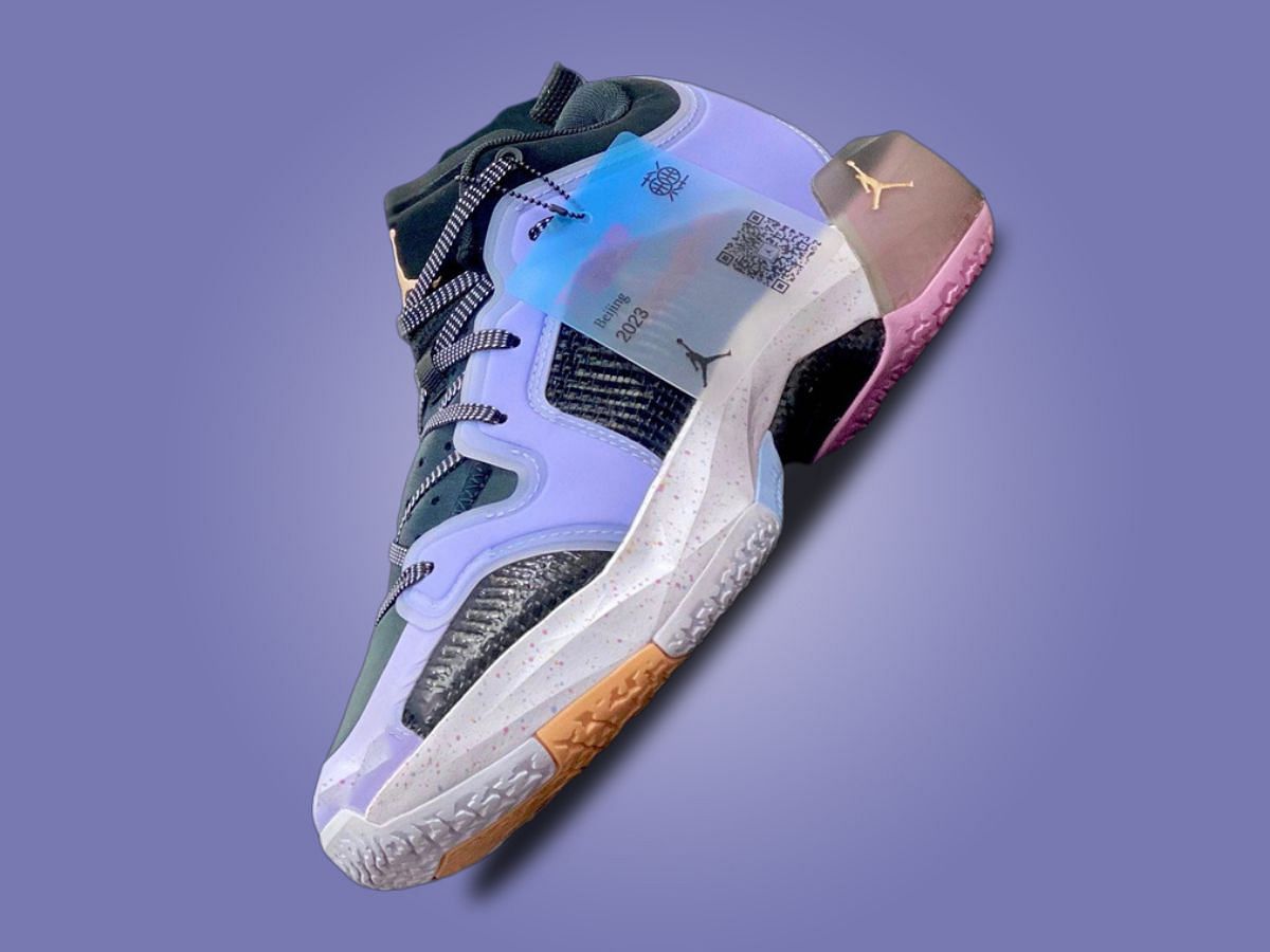 Air Jordan 37 Low shoes (Image via Instagram/@kicksdong)