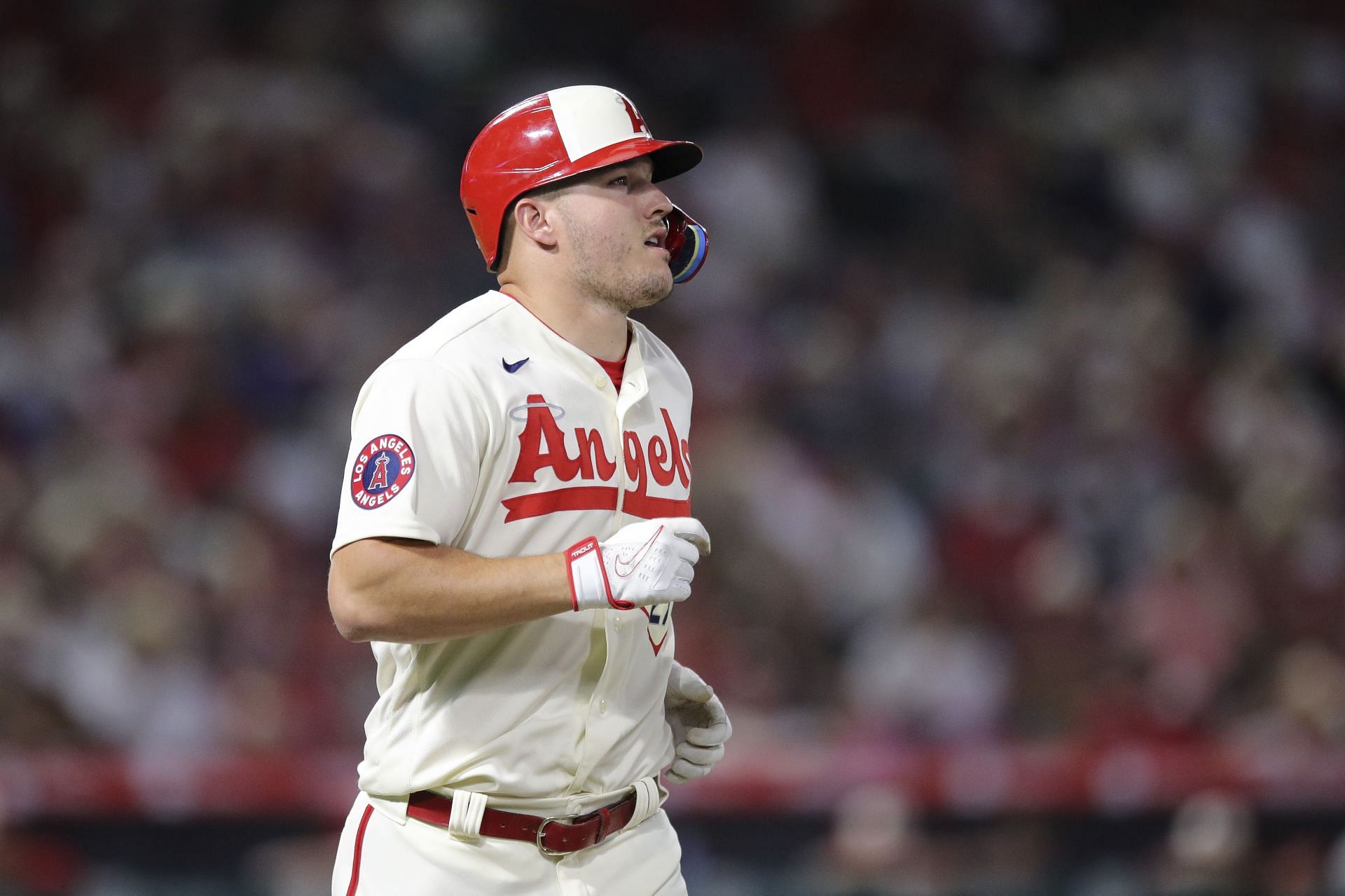 Mike Trout is rated at 99 overall to begin the year