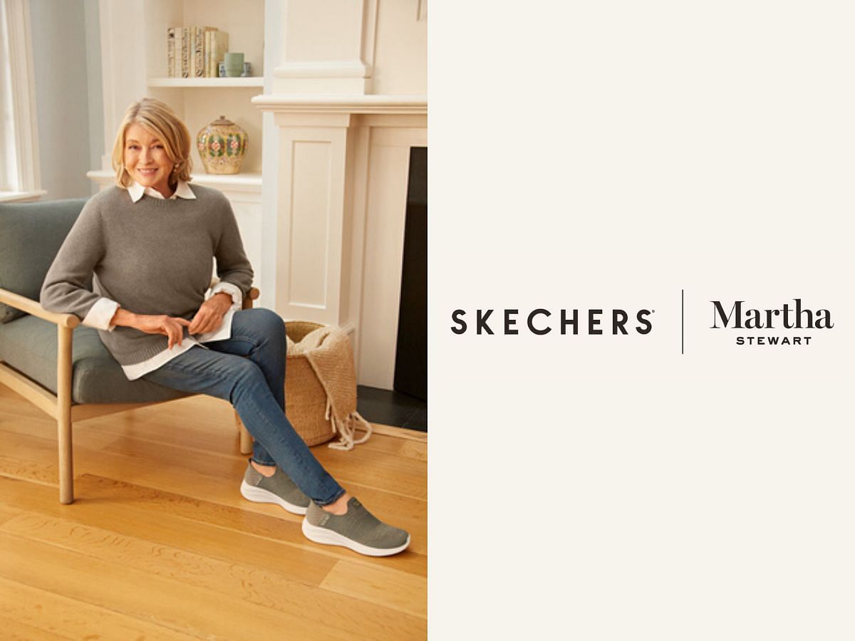 Skechers x Martha Stewart collection (Image via Skechers)