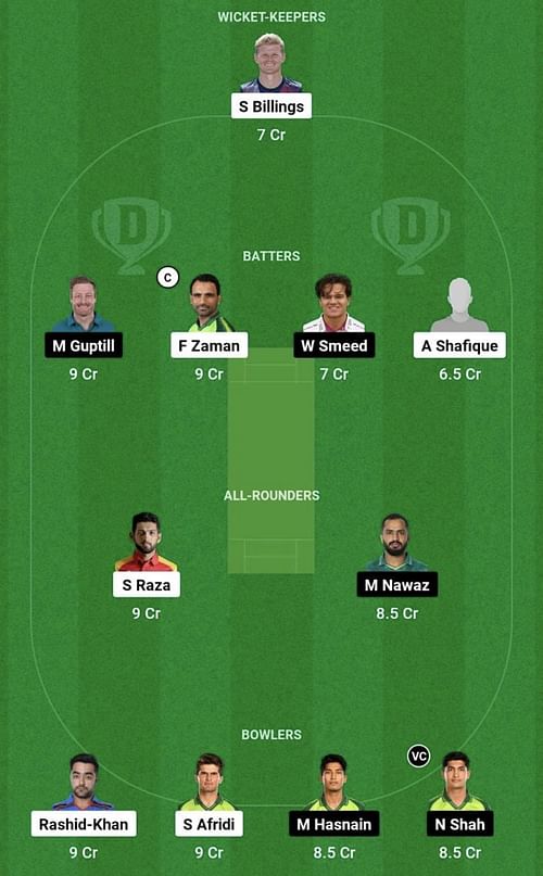 LAH vs QUE Dream11 Prediction Team - Head to Head