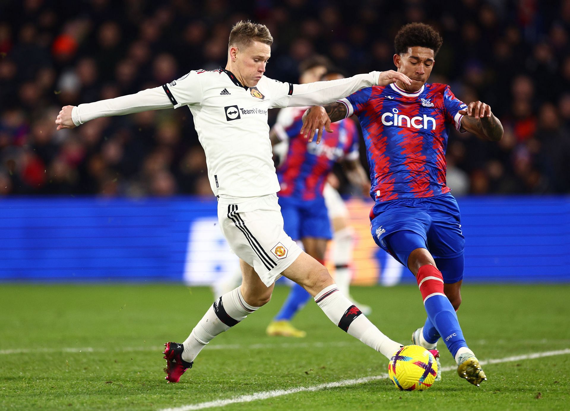 Scott McTominay (left) could leave Old Trafford this summer.