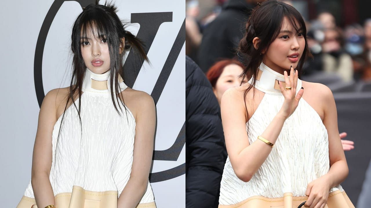 DEVOUR!!: NewJeans' Hyein goes viral for her stunning presence at the Louis  Vuitton Show during Paris Fashion Week