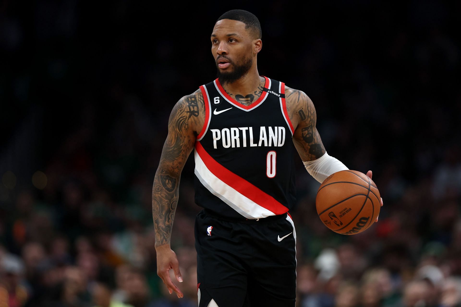 One of the NBA games will feature the Trail Blazers and Damian Lillard (Image via Getty Images)