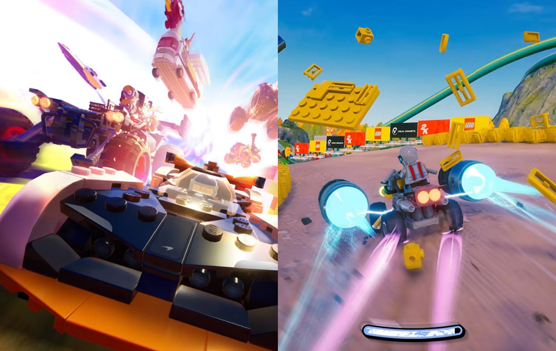 This brand new open-world racer takes LEGOs to the next dimension (Images via 2K)