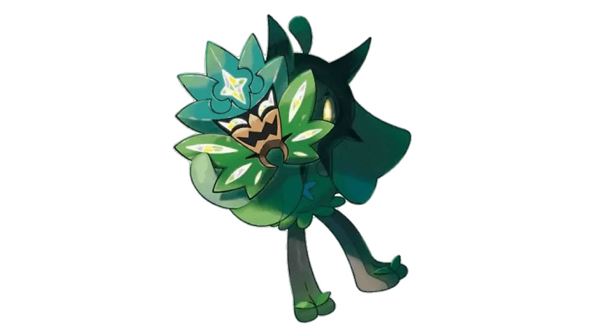 The latest Pokemon Scarlet/Violet leak claims that Ogerpon will be a Fairy/Grass-type (Image via The Pokemon Company)