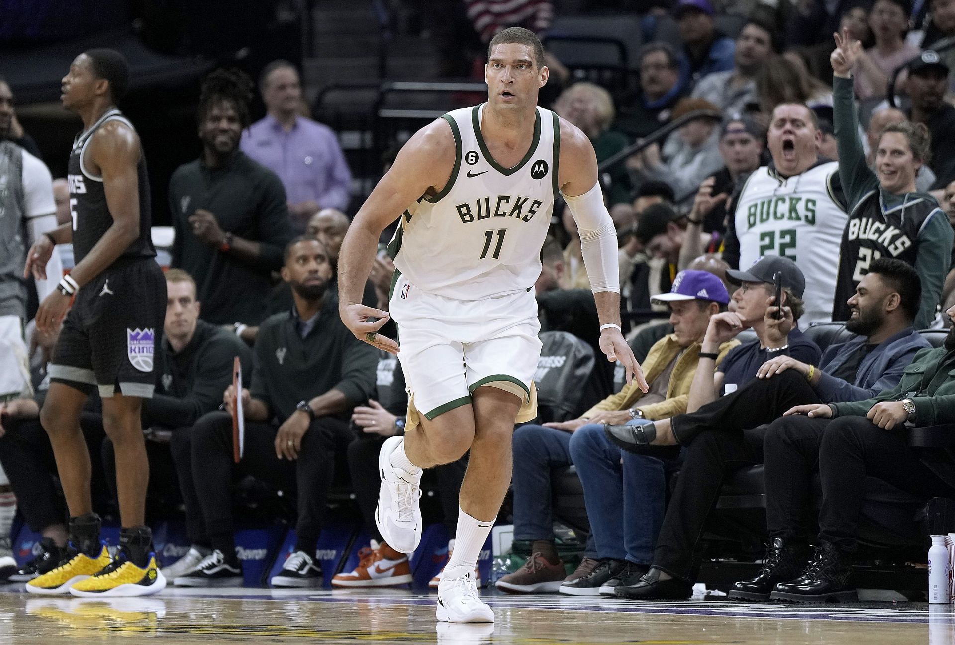 Milwaukee Bucks veteran big man Brook Lopez