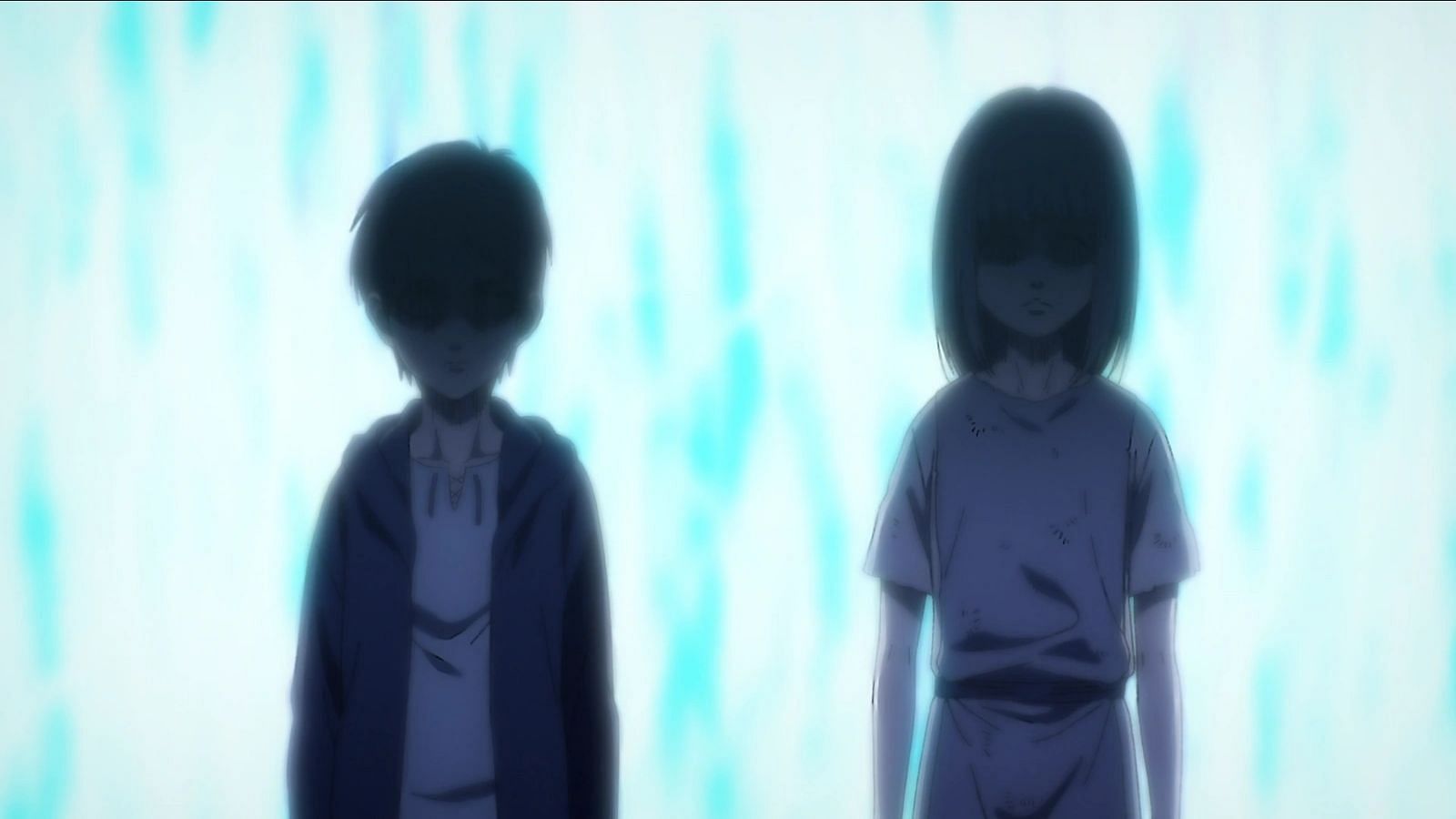 The child Eren and Ymir in the Paths (Image via Studio MAPPA)