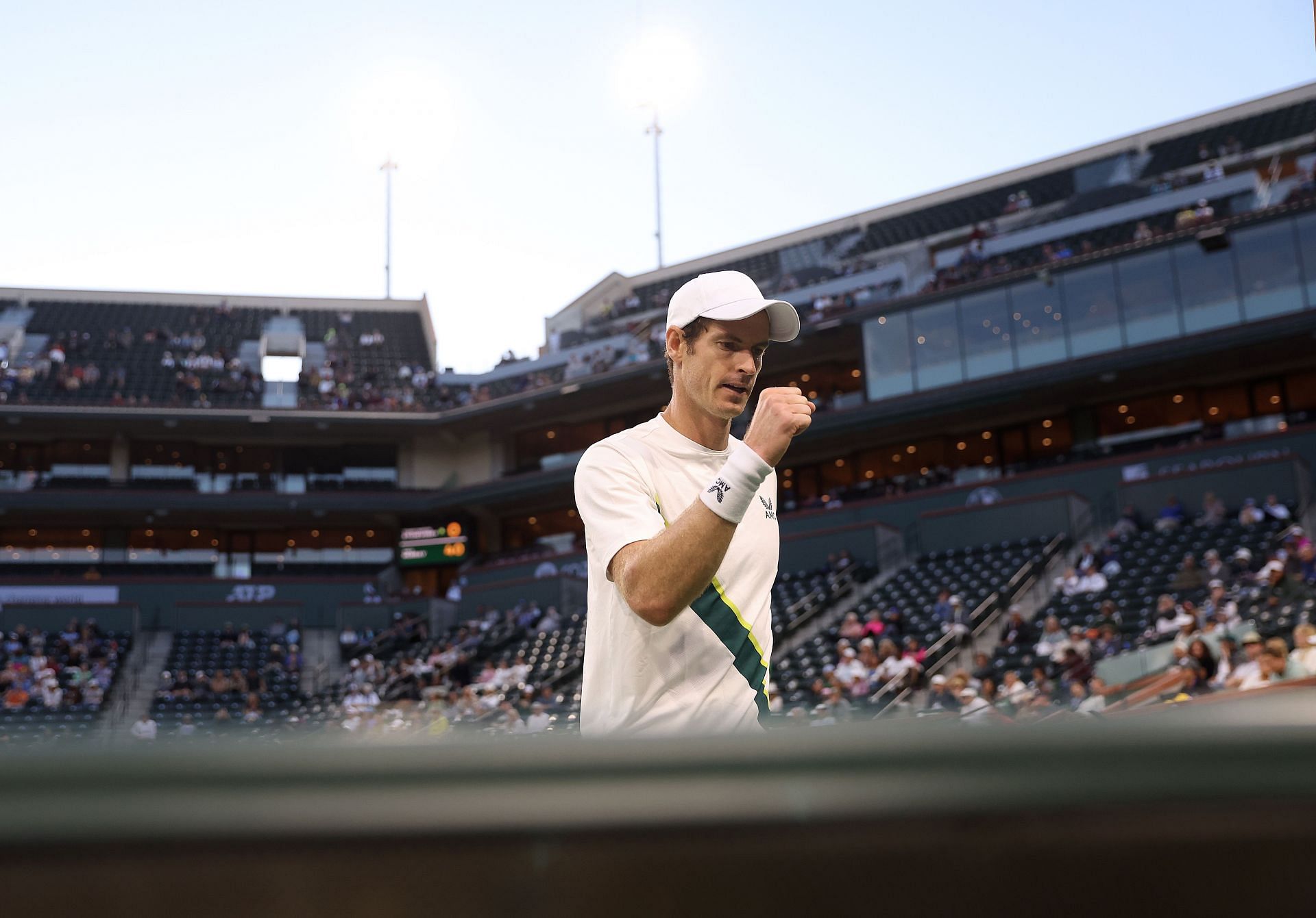 Andy Murray at the 2023 BNP Paribas Open.