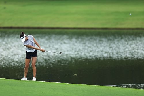 Lydia Ko is at T-7 at the Aramco Team Series Singapore