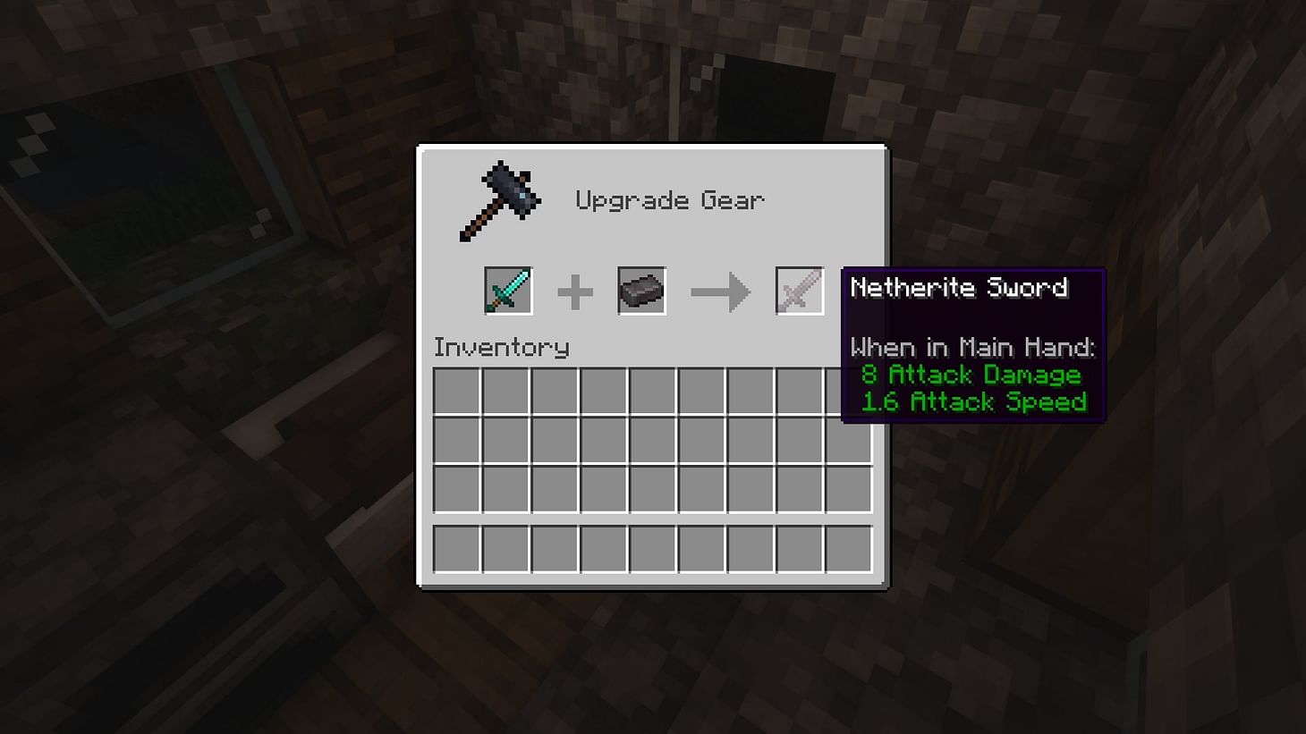 How to make netherite sword in Minecraft (2023)