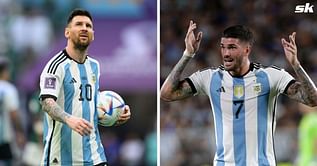 “He wouldn’t let me train” – Rodrigo De Paul opens up on interesting anecdote involving Lionel Messi from 2022 FIFA World Cup