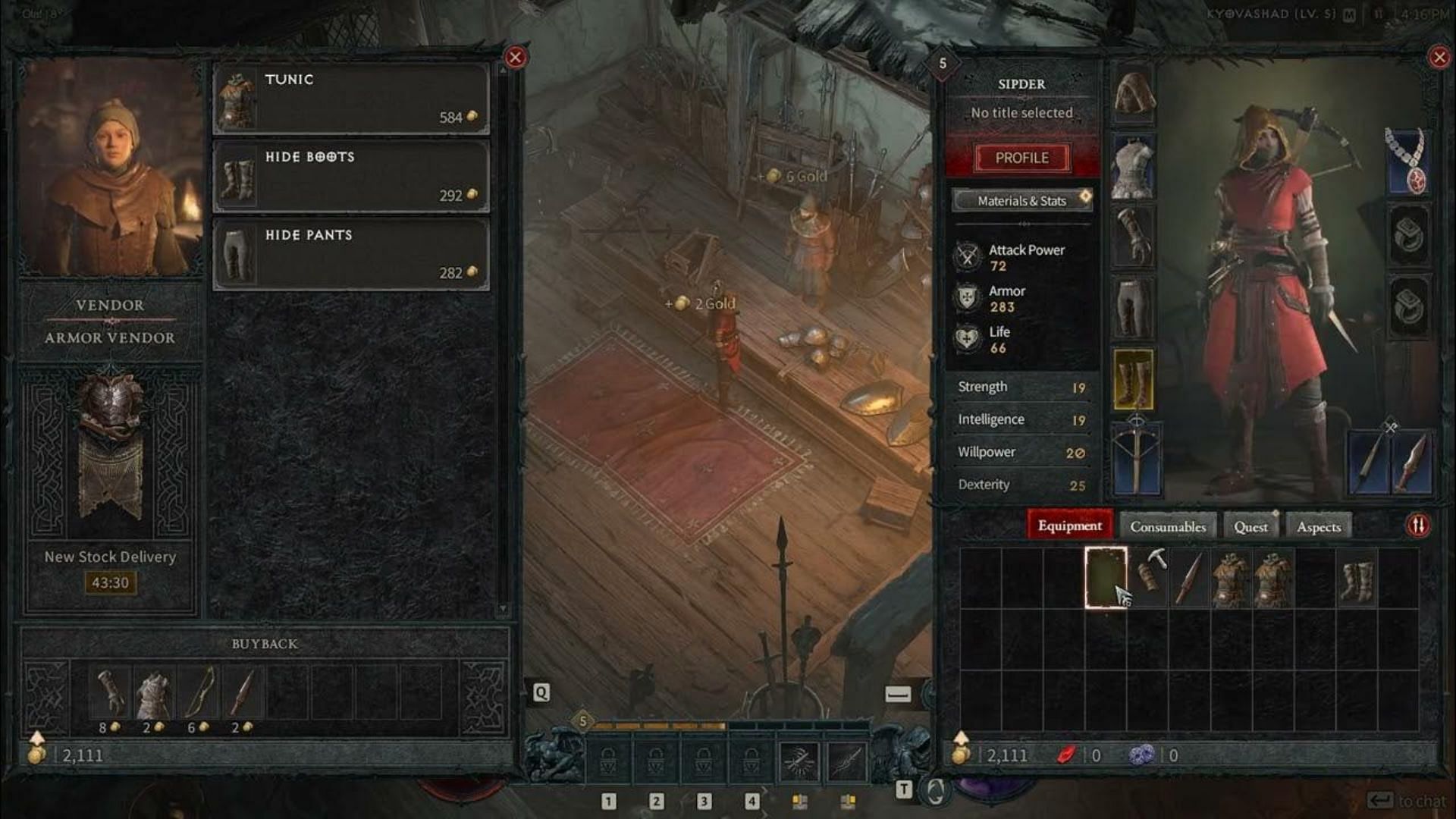 Diablo 4 Sell or Salvage: What Should You Do With Gear?