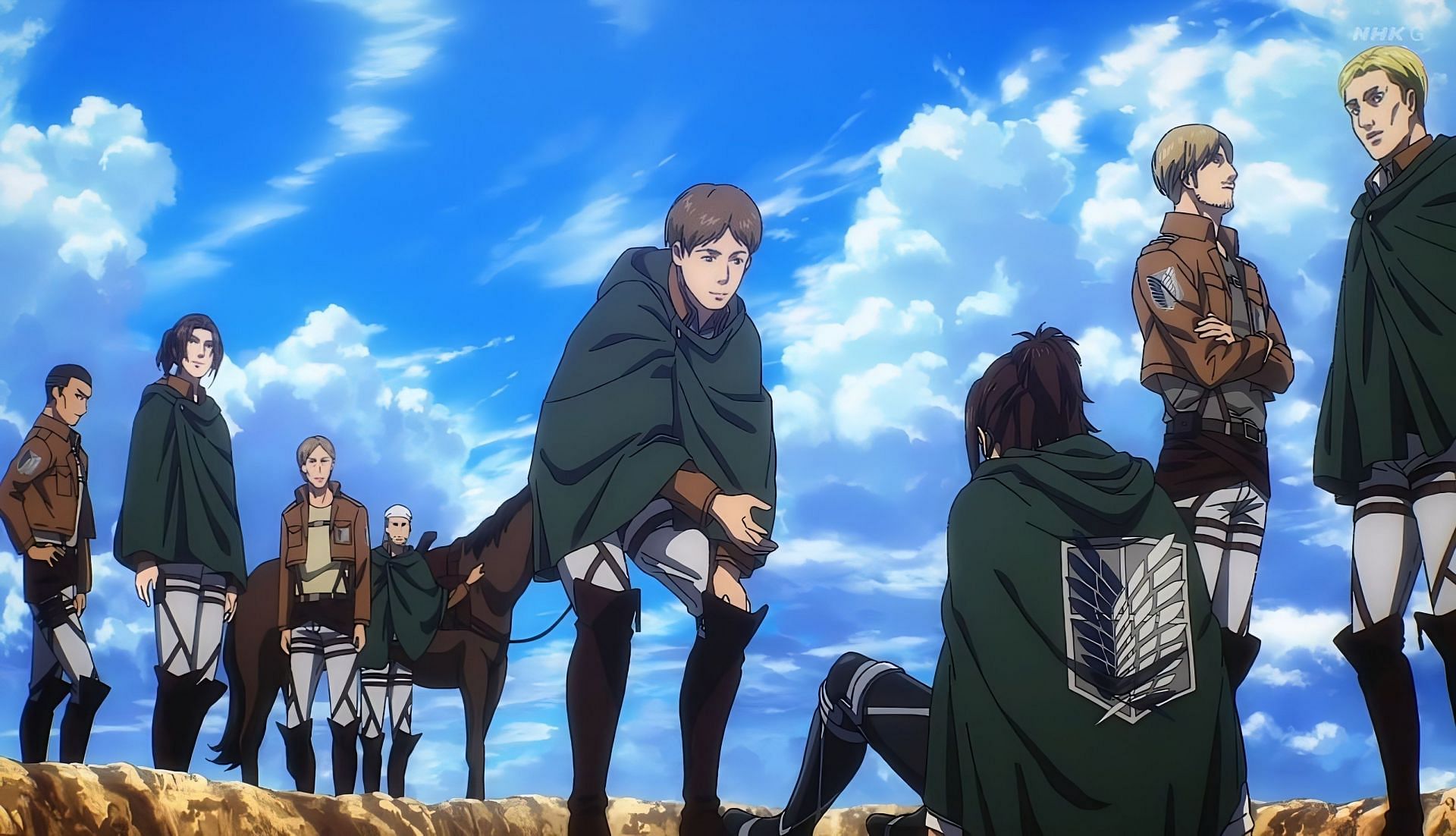 Hange, o que você pode fazer?  Attack on Titan Final Season 