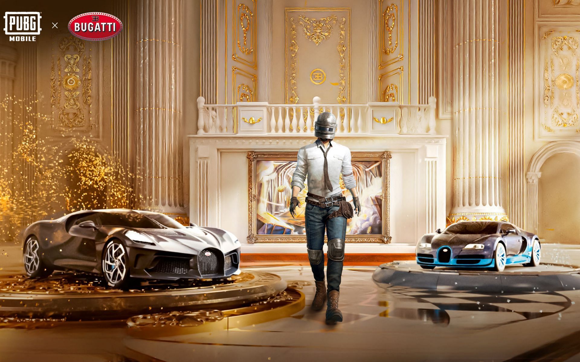 PUBG Mobile x Bugatti Collaboration is live in the game now (Image via Tencent)