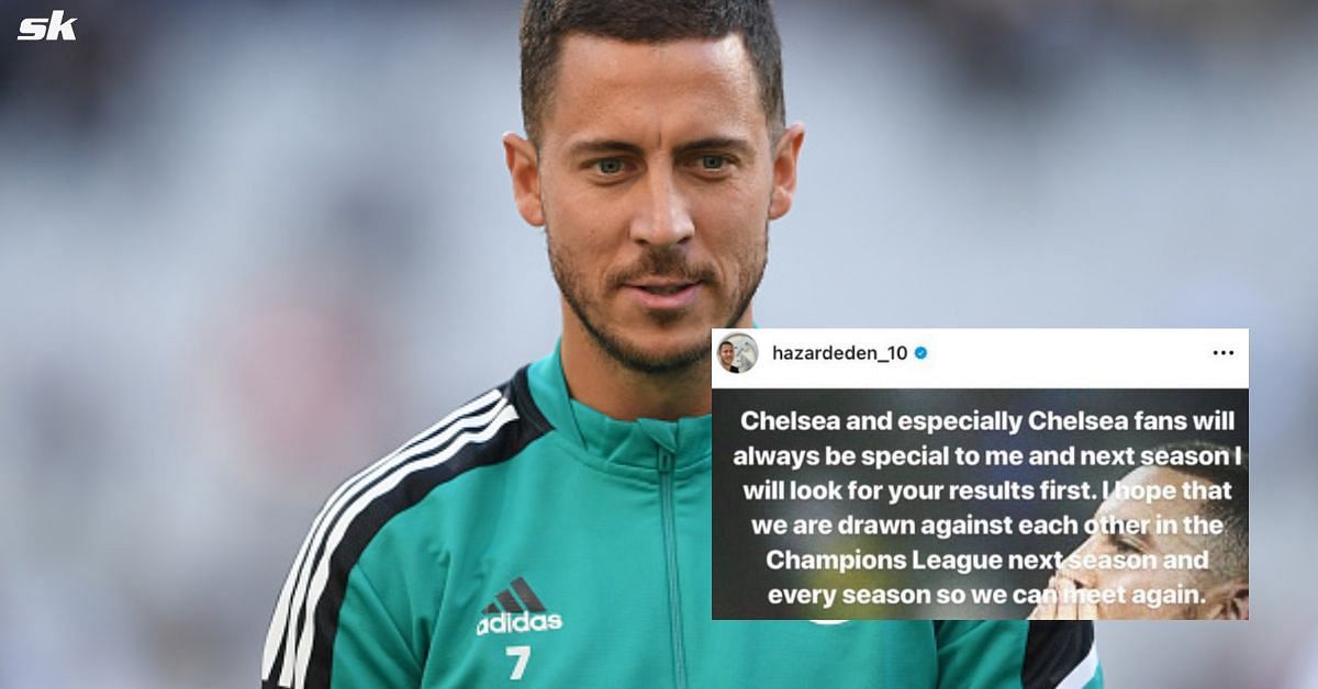 Eden Hazard set to face Chelsea as a Real Madrid player once again.