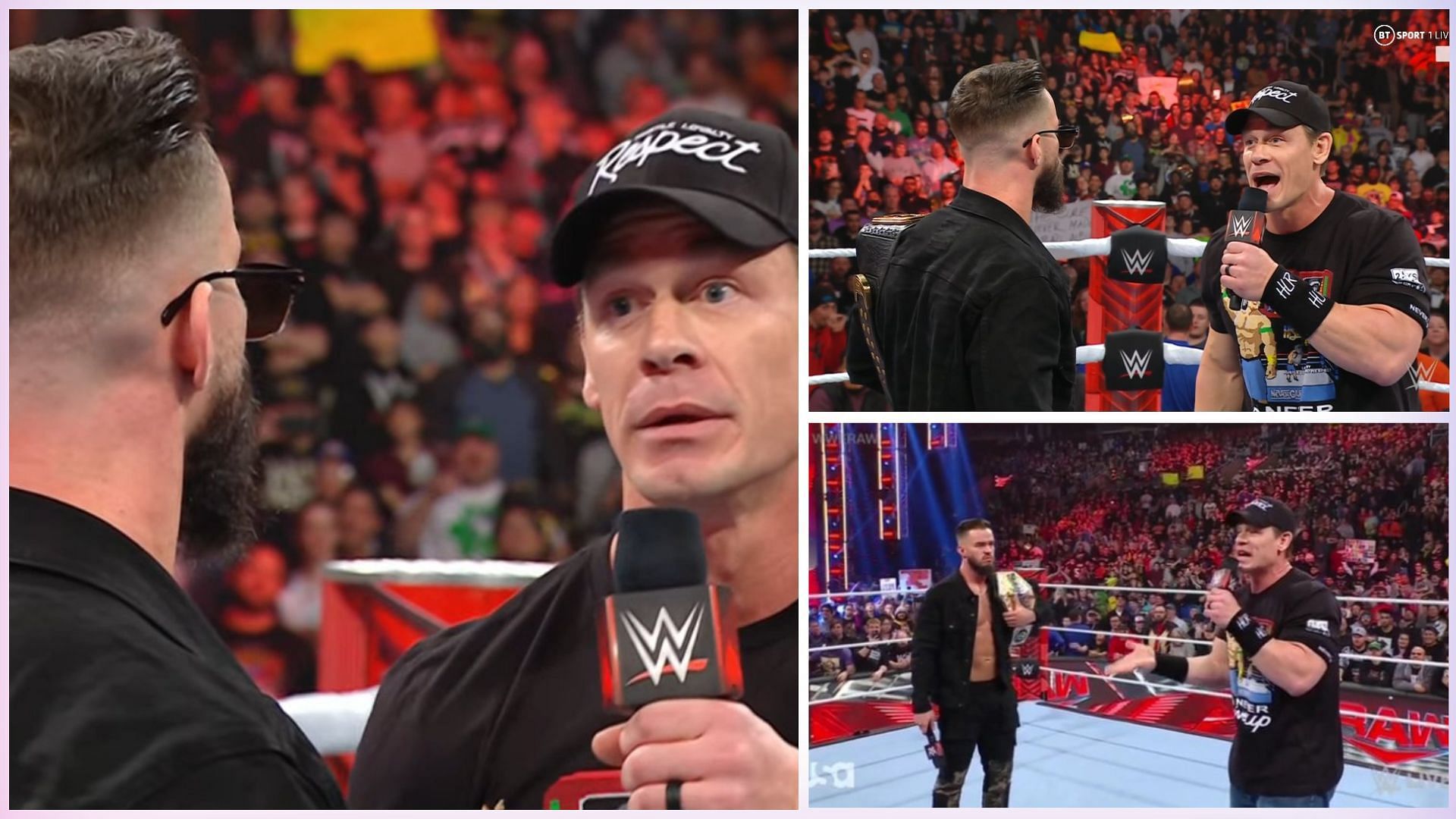 Austin Theory might regret talking with John Cena on RAW.
