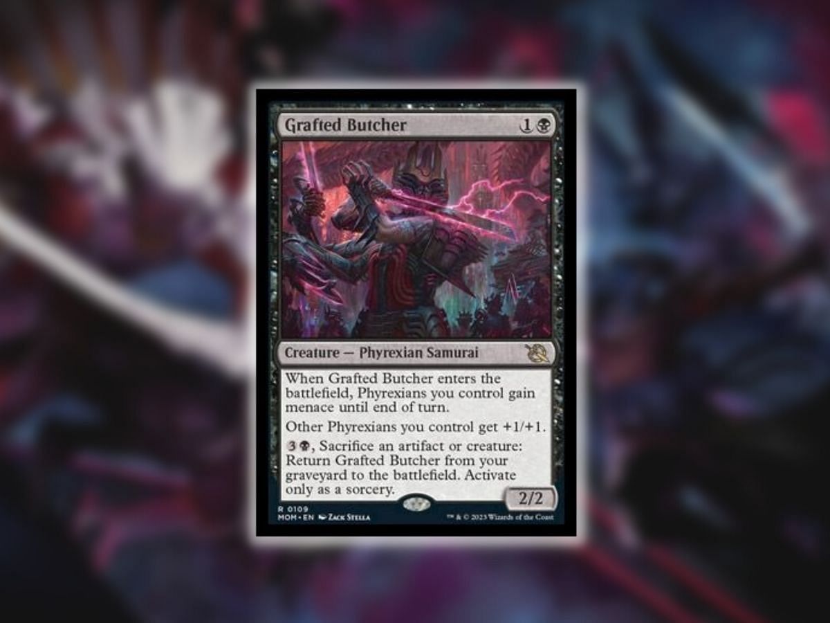 Grafted Butcher in Magic: The Gathering (Image via Wizards of the Coast)