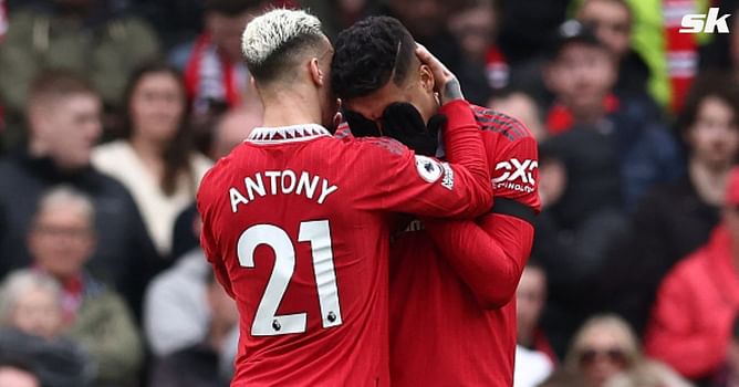 “I will win this game for you” - Manchester United attacker’s passionate message to Casemiro after red card goes viral