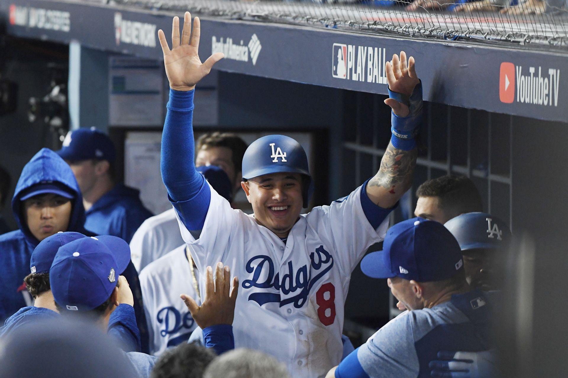 Machado called 'dirty player' by Yelich after benches clear