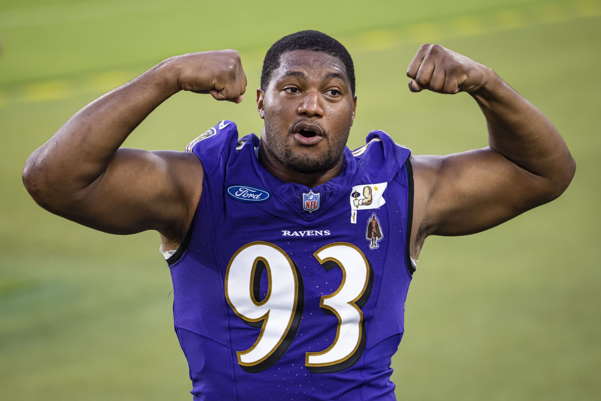 Calais campbell 2024 ravens jersey