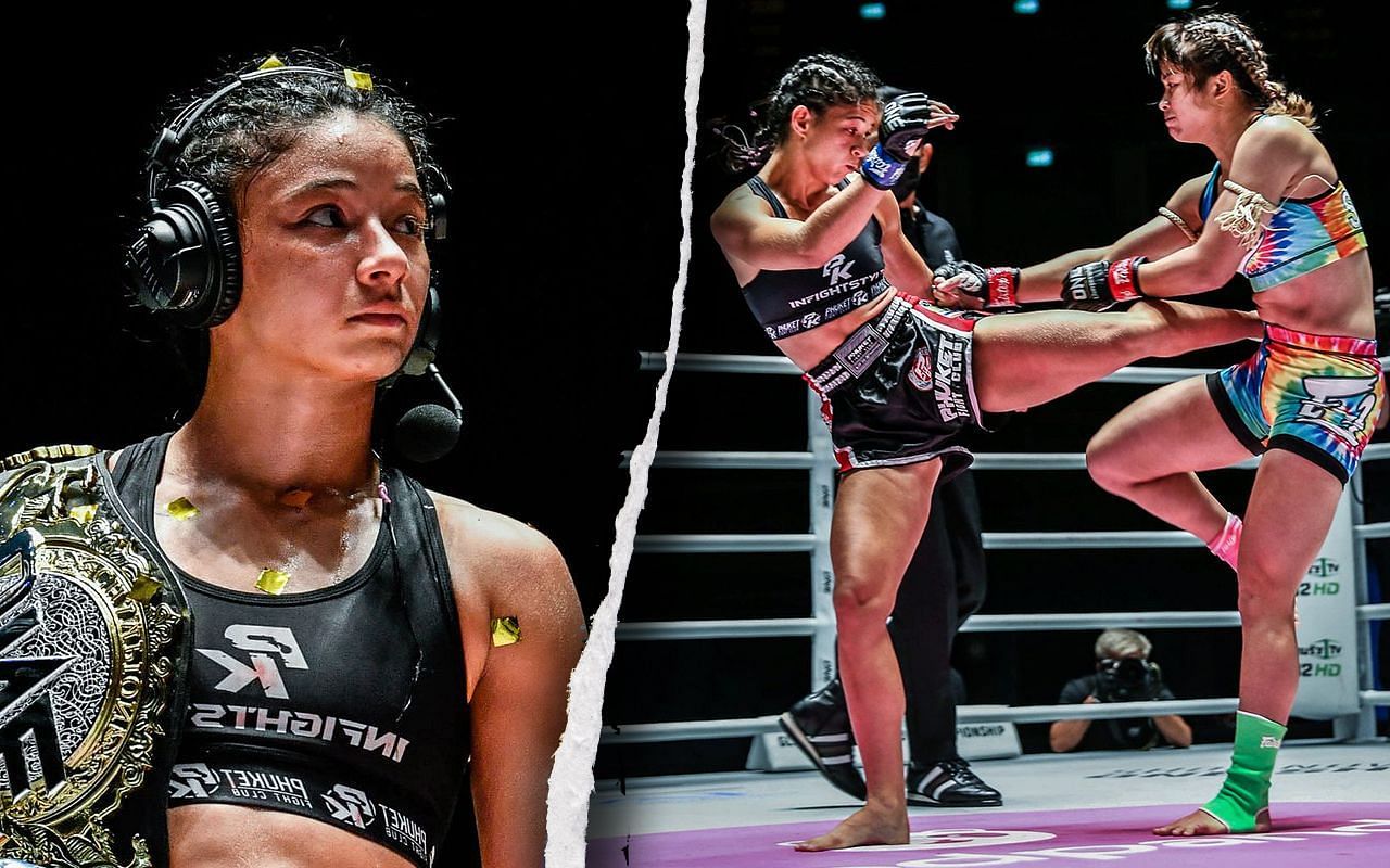 ONE atomweight Muay Thai world champion Allycia Hellen Rodrigues [Credit: ONE Championship]